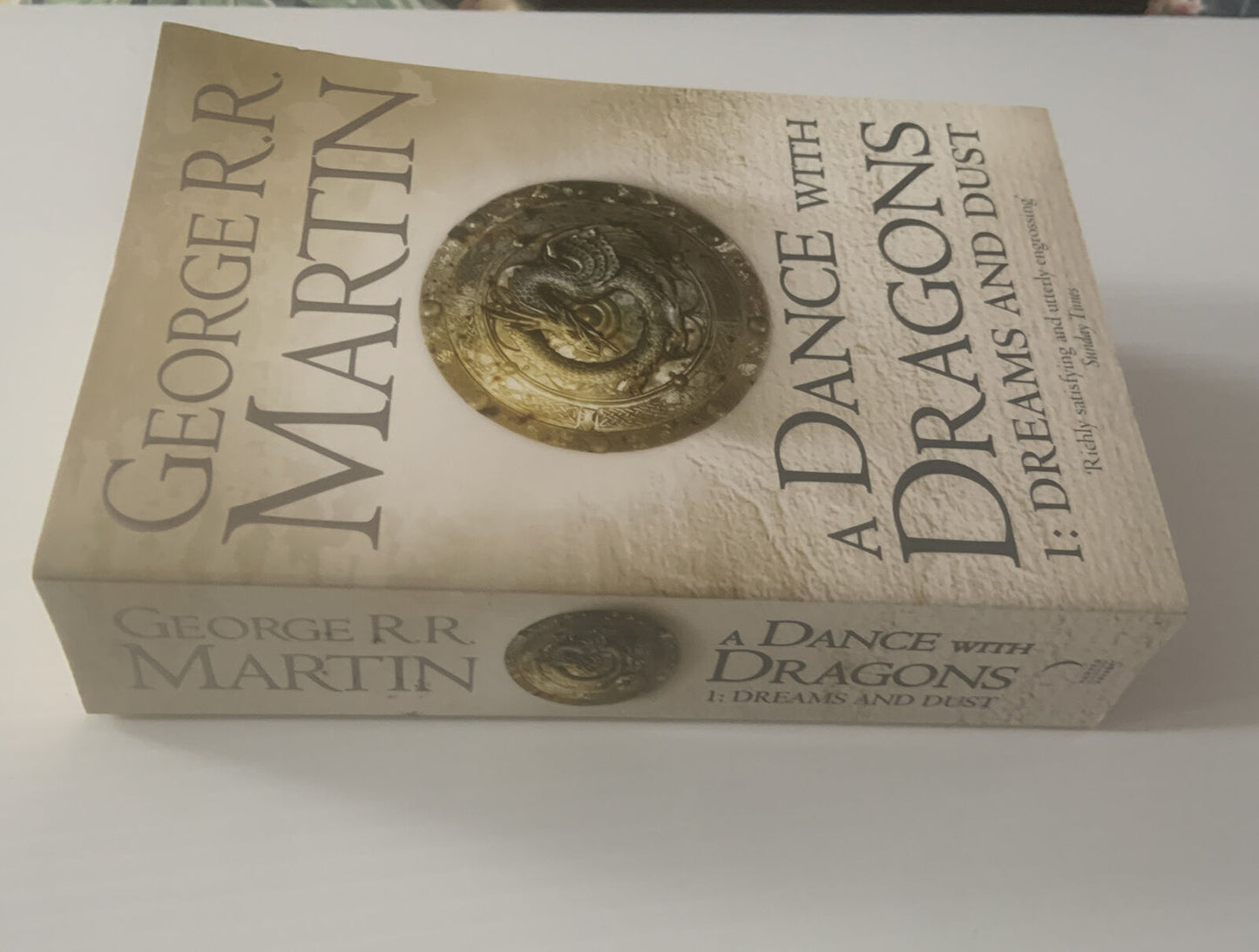 George RR Martin A DANCE with DRAGONS B5 P1: Dreams & Dust 2012 Fantasy Book NEW