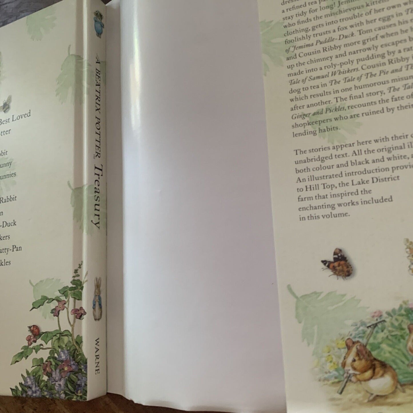 HC A Beatrix Potter Treasury The Original and Authorized Edition 10 Stories DJ