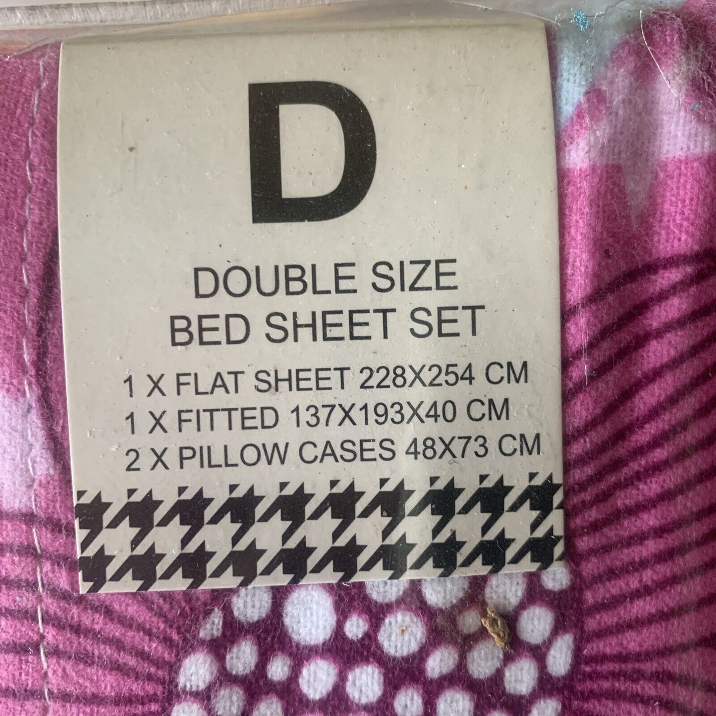 DB 4 Piece Sheet Set ROYAL AFFAIRS COLLECTION 100% Egyptian Cotton FLANNELETTE