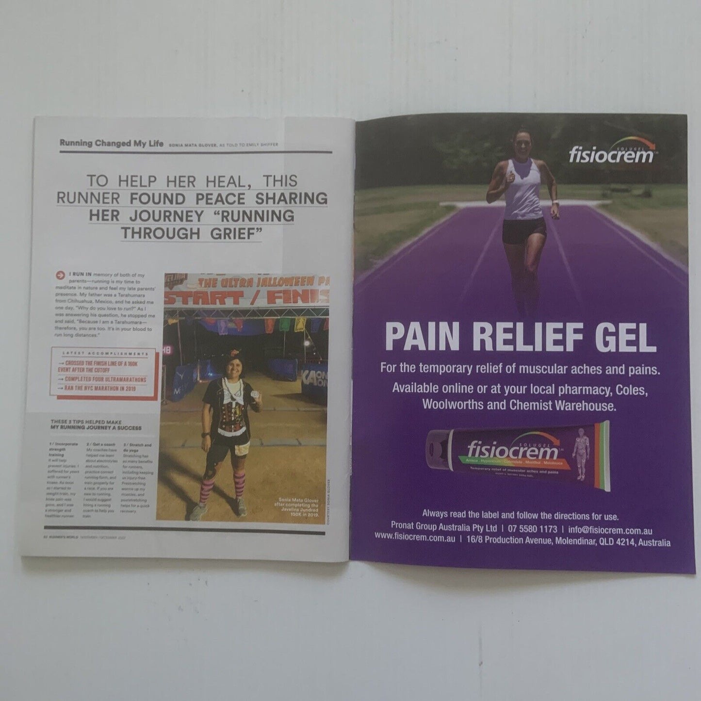 Magazine RUNNERS WORLD Australia New Zealand November December 2022 NEW