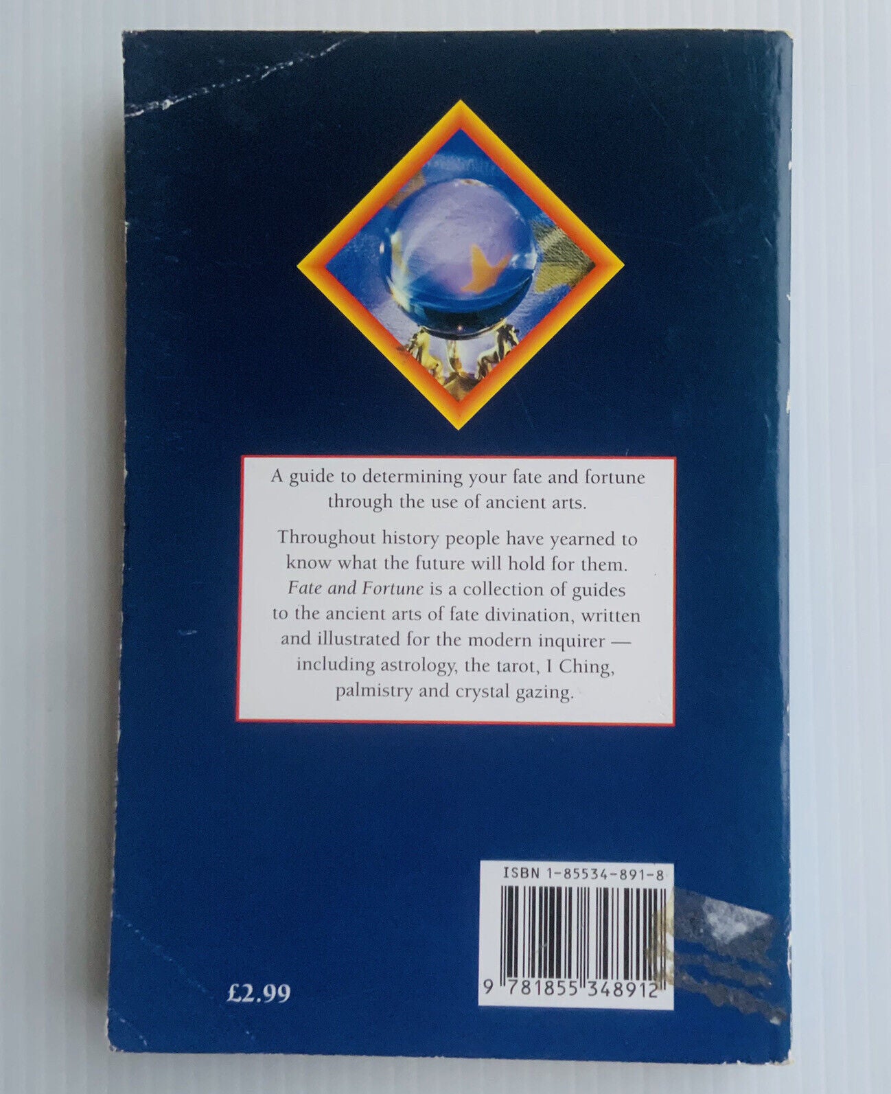 PB Book FATE AND FORTUNE by Geddes & Grosset Ancient Arts 1998 New Age