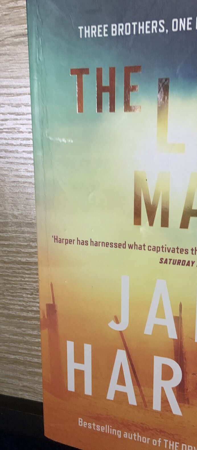 Fiction PB THE LOST MAN by Jane Harper 2018 Read Once Australian Large Book