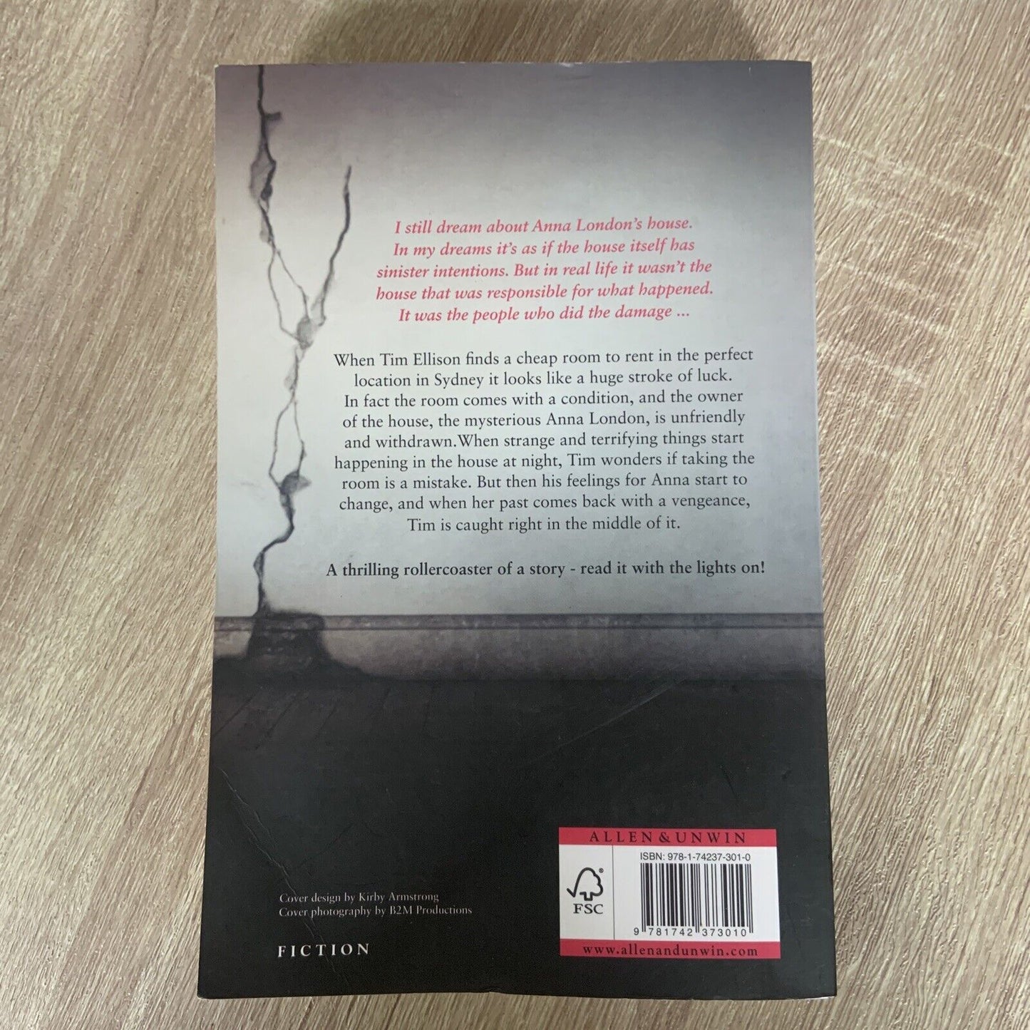 Fiction PB Sweet Damage Rebecca James Lg Book 2013 Psychological Thriller