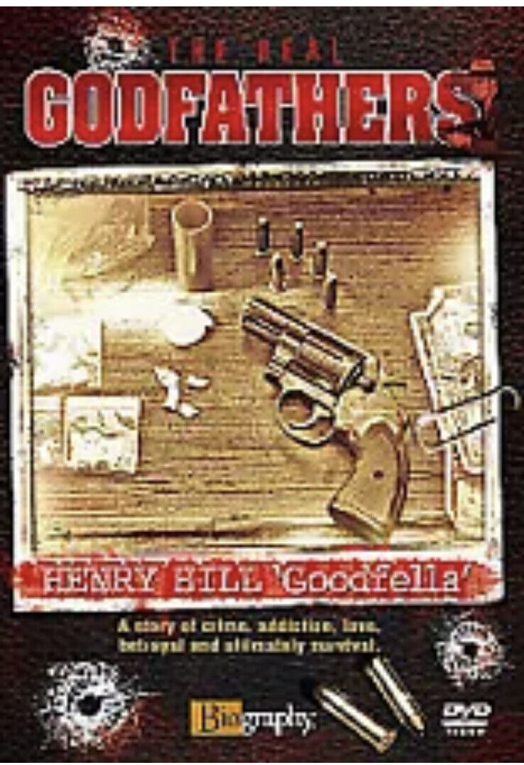 DVD THE REAL GODFATHERS Henry Hill GOODFELLA Biography Crime Addiction Love E