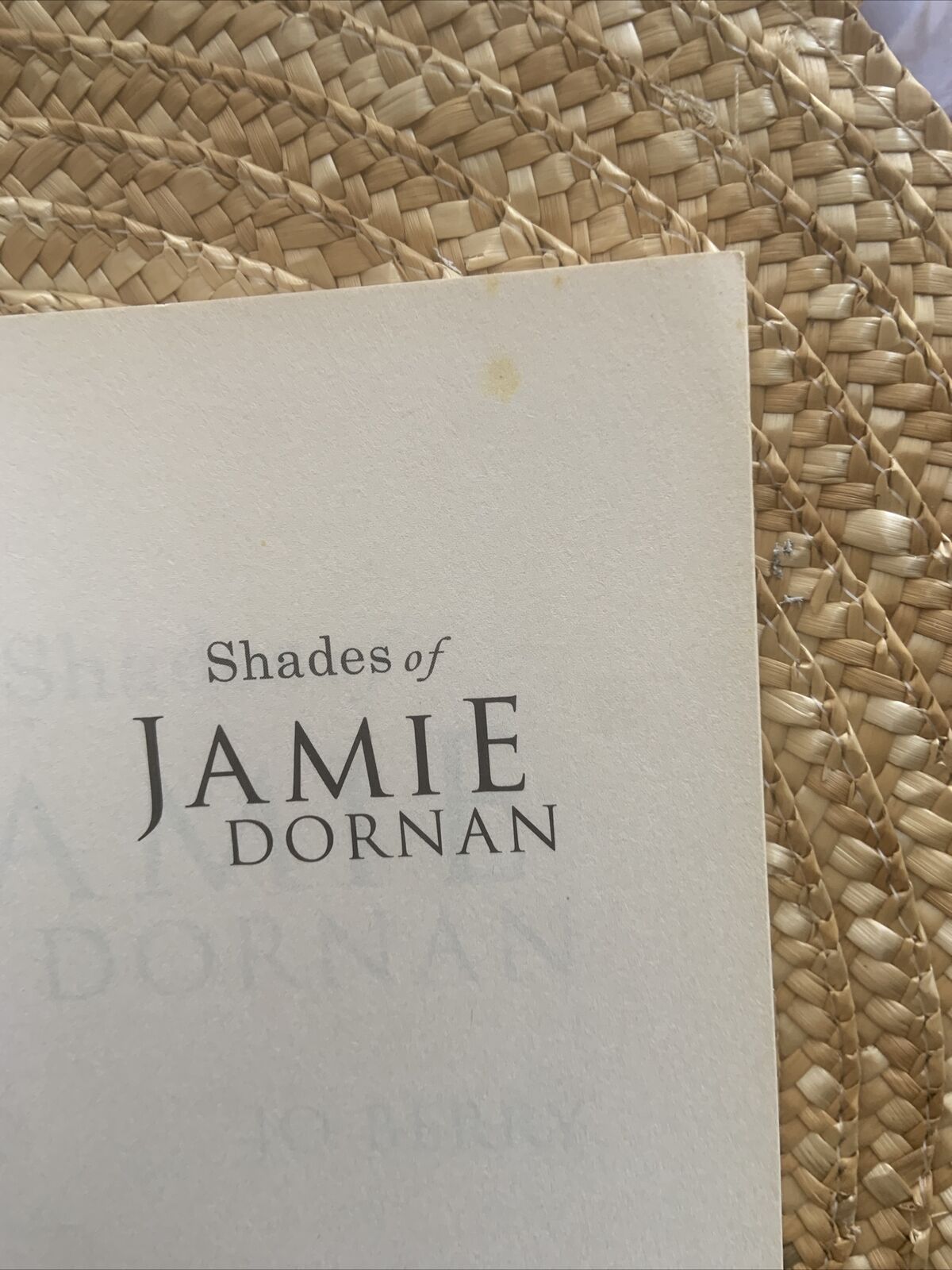 PB Book SHADES OF JAMIE DORNAN by Jo Berry Biography Christian Grey 2015 NEW