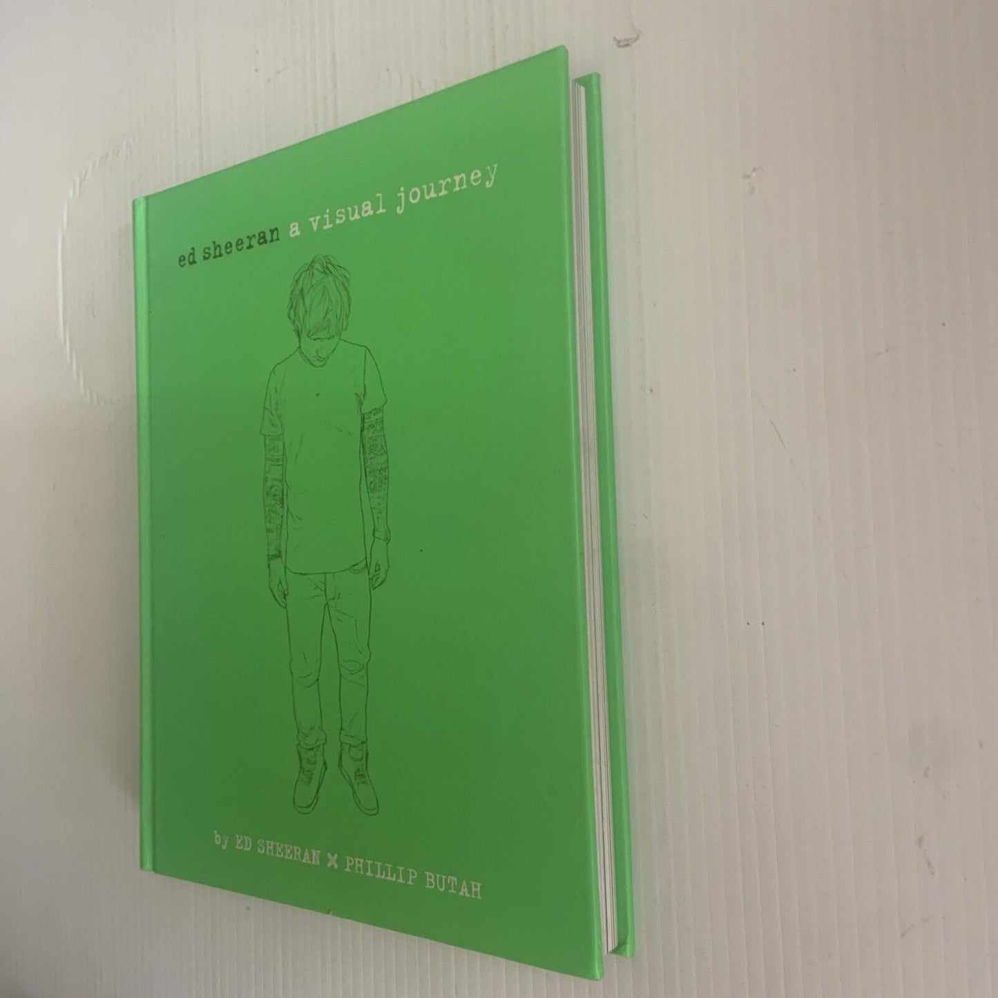 HC Book ED SHEERAN A Visual Journey Biography Singer Songwriter Music Pop 2009
