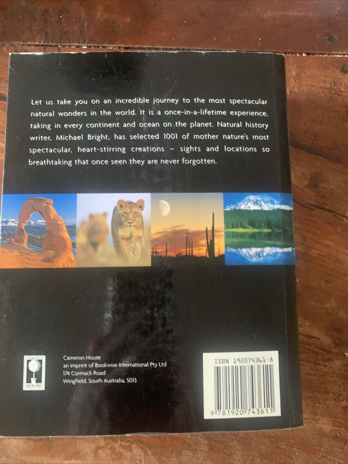 PB Book 1001 Natural Wonders You Must See Before You Die Michael Bright 960 Page