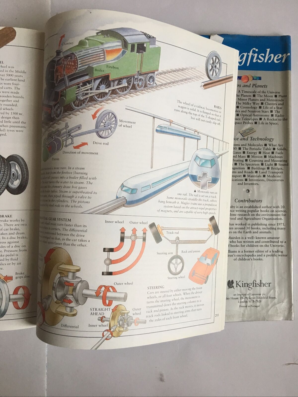 HC Book Kingfisher Visual Encyclopaedia of Science By Brian Williams Textbook