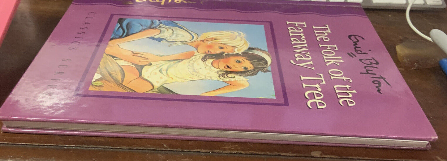 HC Book THE FOLK OF THE FARAWAY TREE Enid Blyton Georgina Hargraves Large 2004