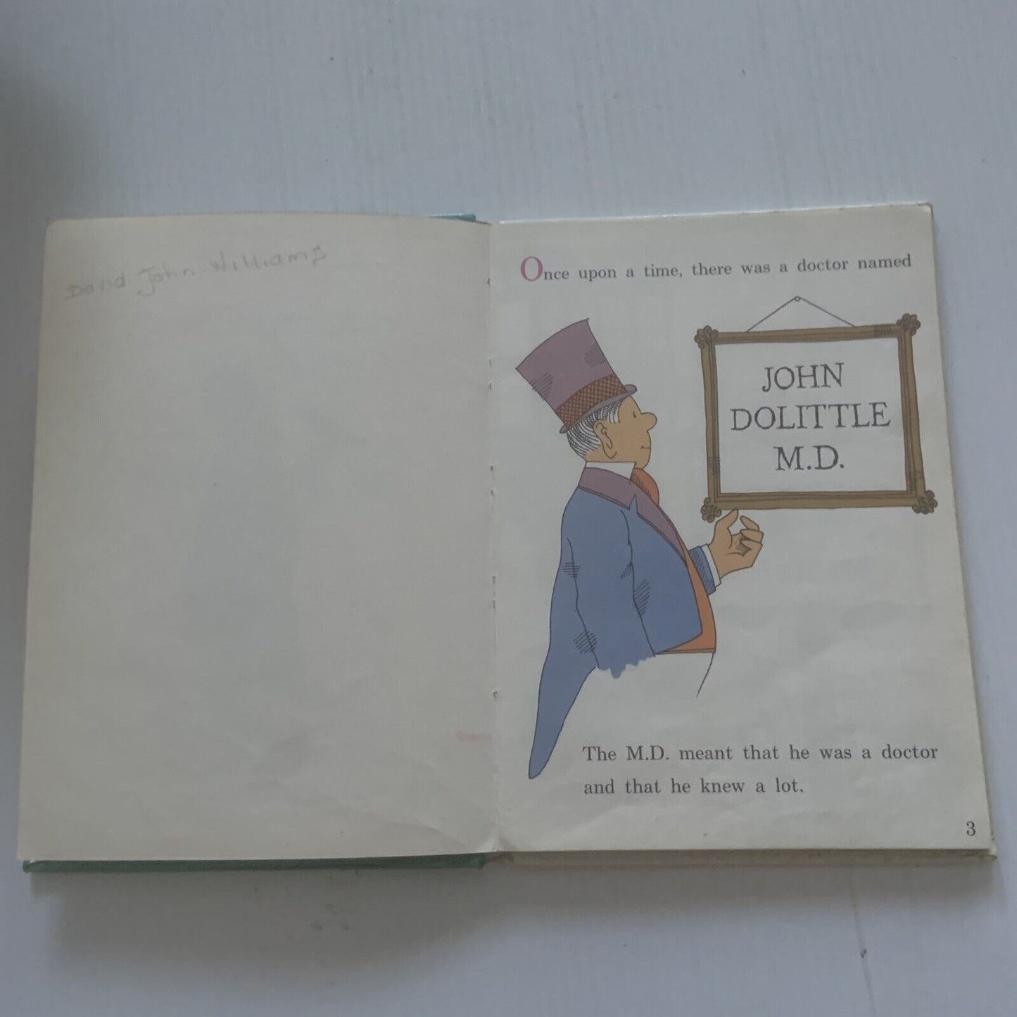 HC Book Hugh Lofting's Travels of DOCTOR DOLITTLE Al Perkins Beginner Books 1968