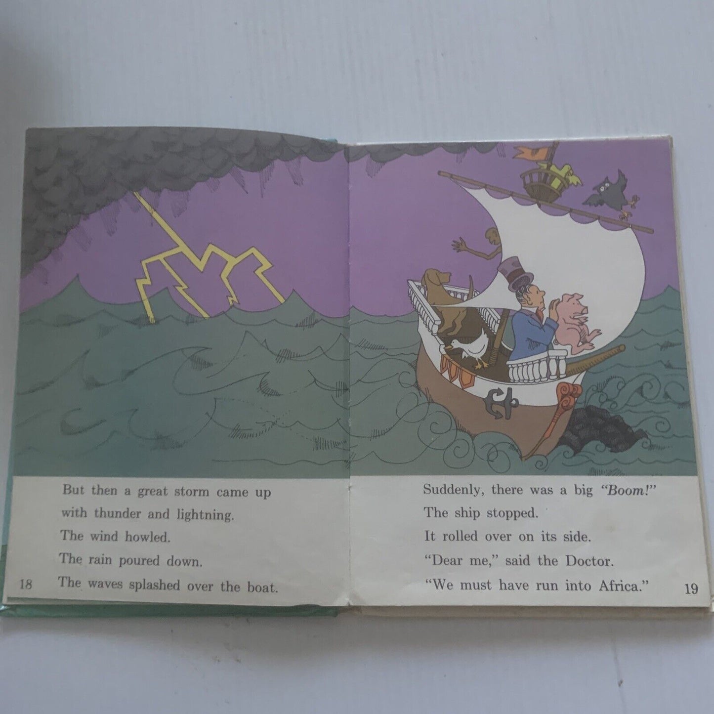 HC Book Hugh Lofting's Travels of DOCTOR DOLITTLE Al Perkins Beginner Books 1968