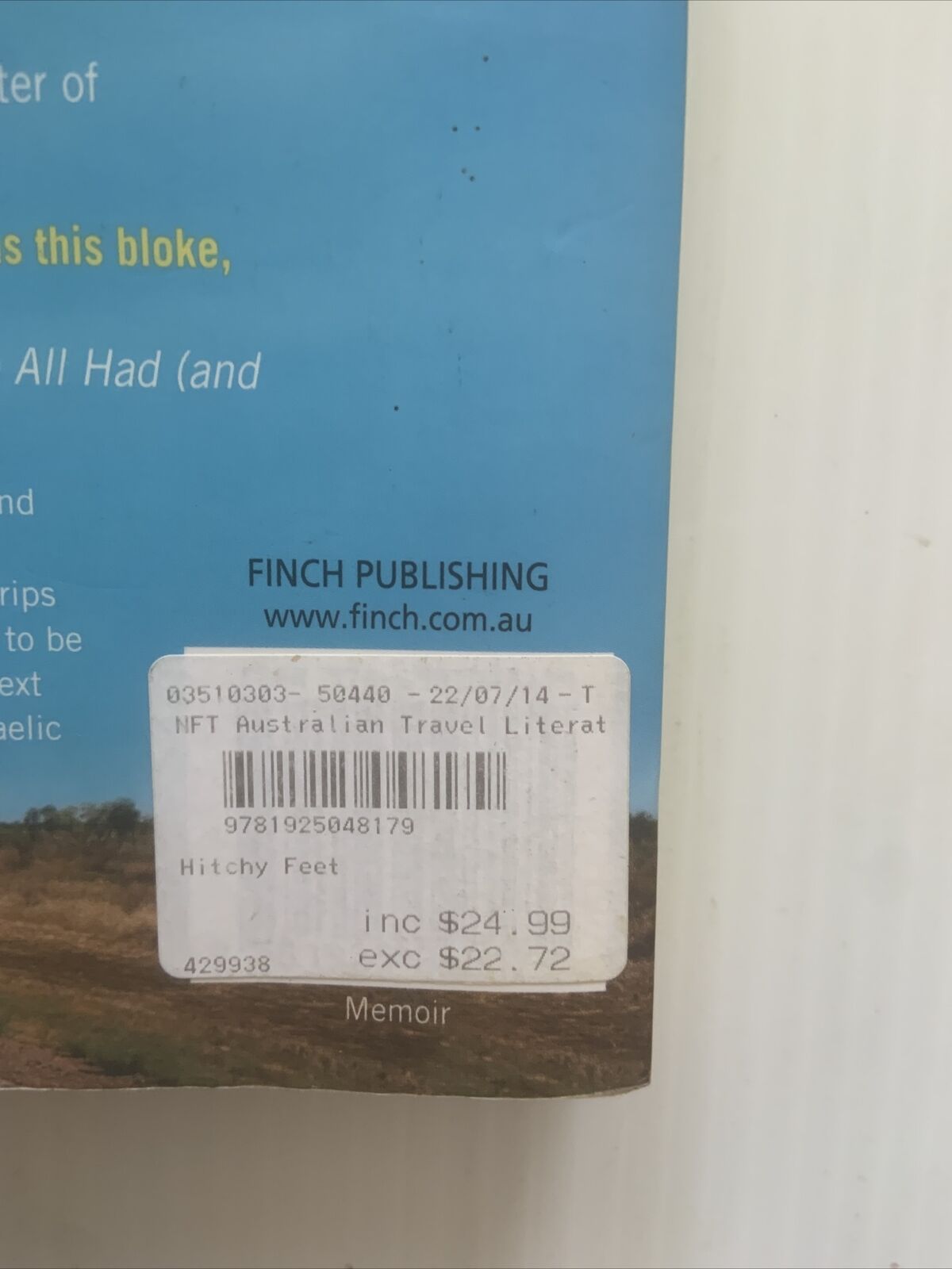 PB Book HITCHY FEET Guide To Running Away From Home by John Card 2014