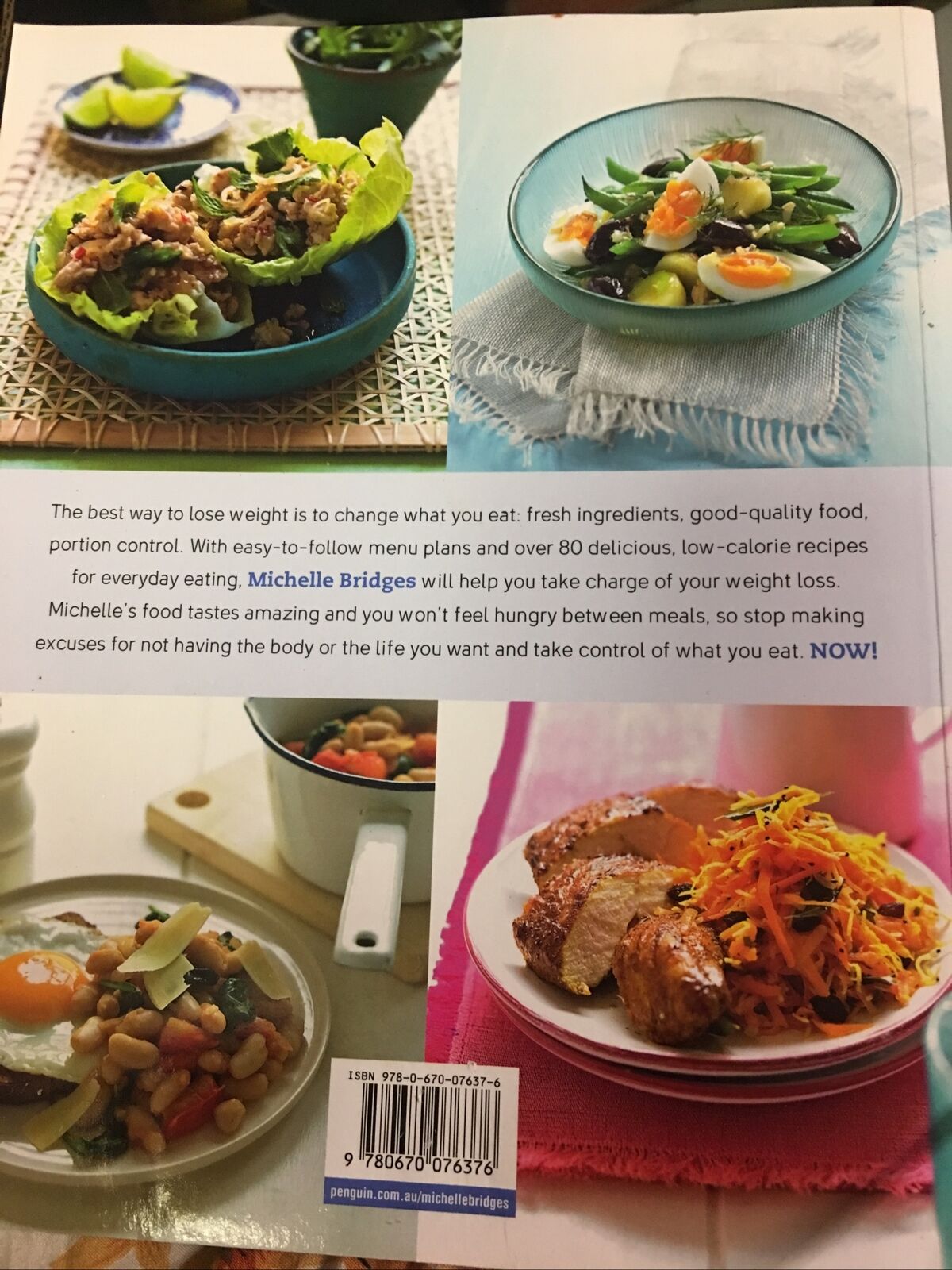 Cookbook The NO EXCUSES Michelle Bridges 2012 Weight Loss Recipes For Everyday