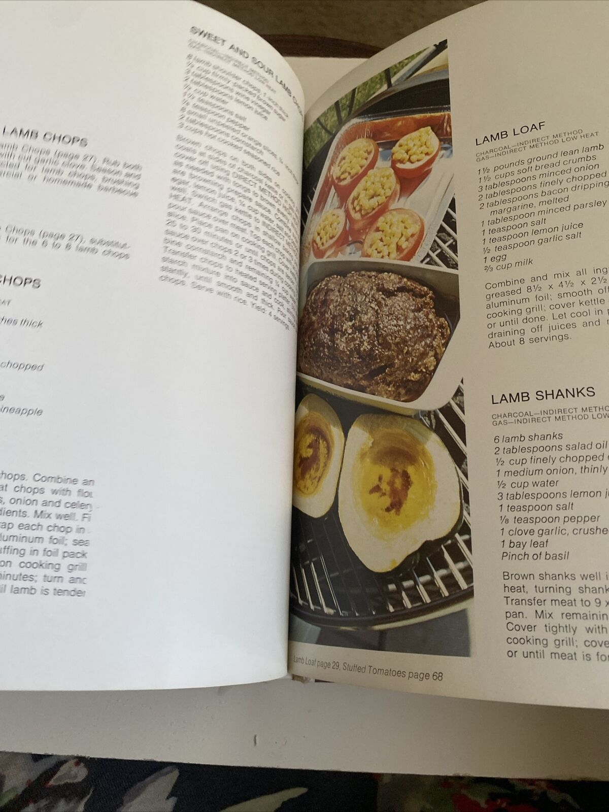 Cookbook BARBECUING the WEBER Covered Way Vintage 1985 BBQ Cookout Recipe Book