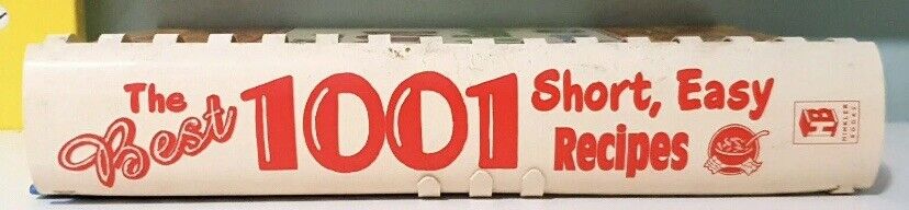 Cookbook The Best 1001 Short Easy Recipes That Everyone Should Have 2007 Ring