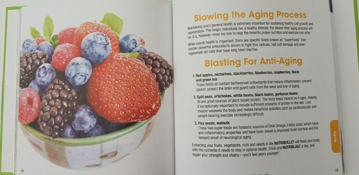 Cookbook NUTRIBULLET Natural Healing Foods Supercharge Your Health Naturally