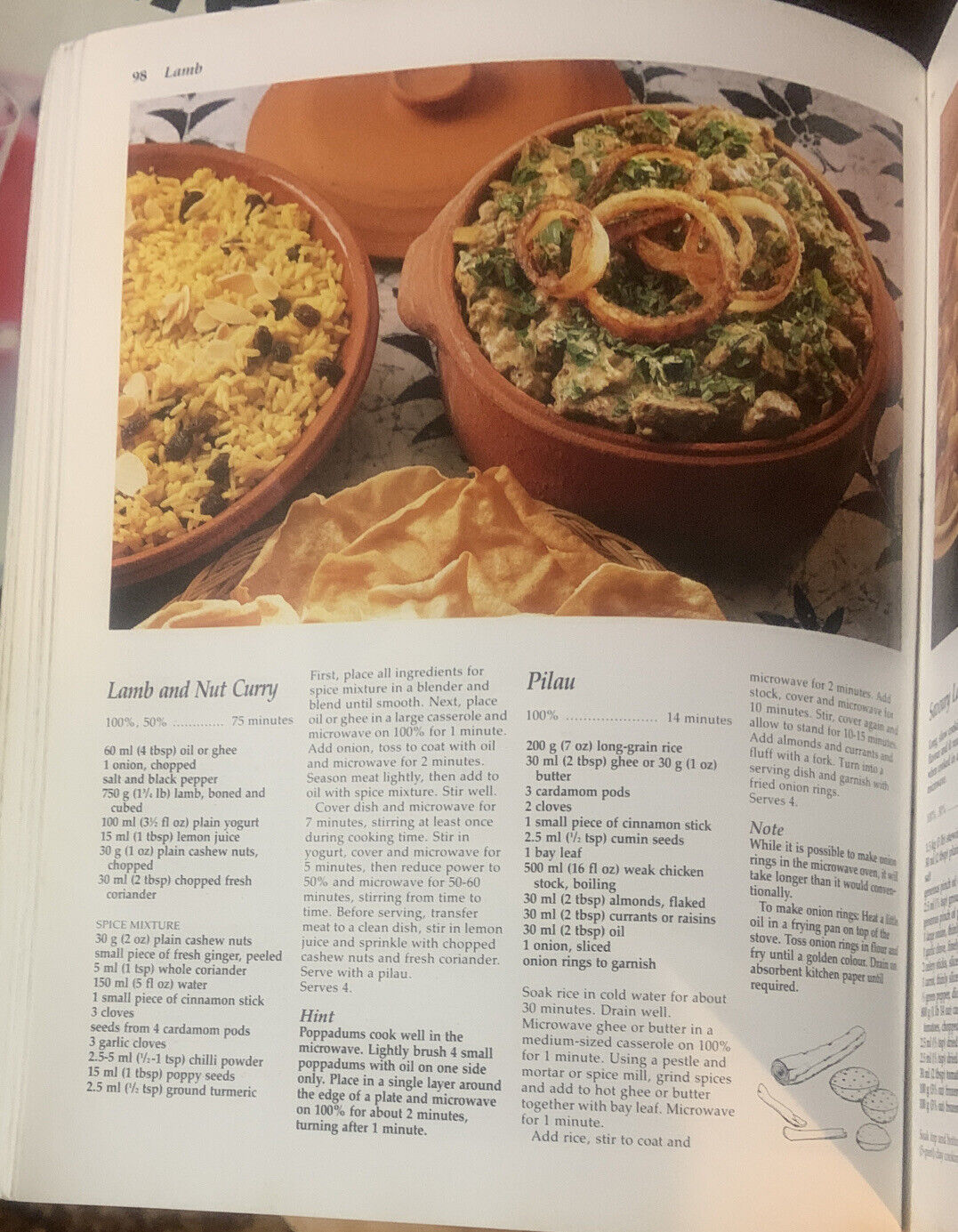 Cookbook Creative Microwave Cuisine Marty Klinzman Shirley Guy 300 Recipes 1992