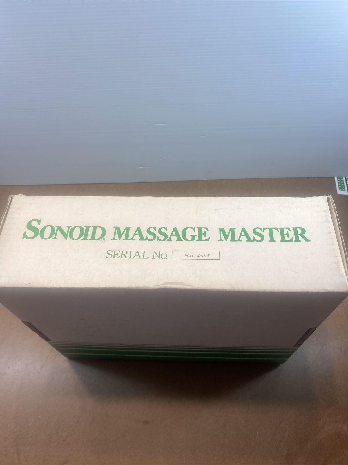 Vintage Sonoid Hand Held Massage Master Heat & Vibration Therapy Manual USA Read