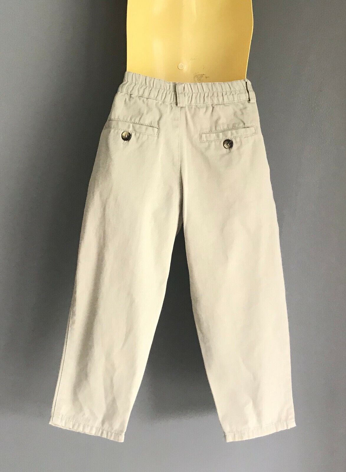 Boys FRENCH STAR Chino Pants Beige Trousers Jeans Size 3 Smart Casual