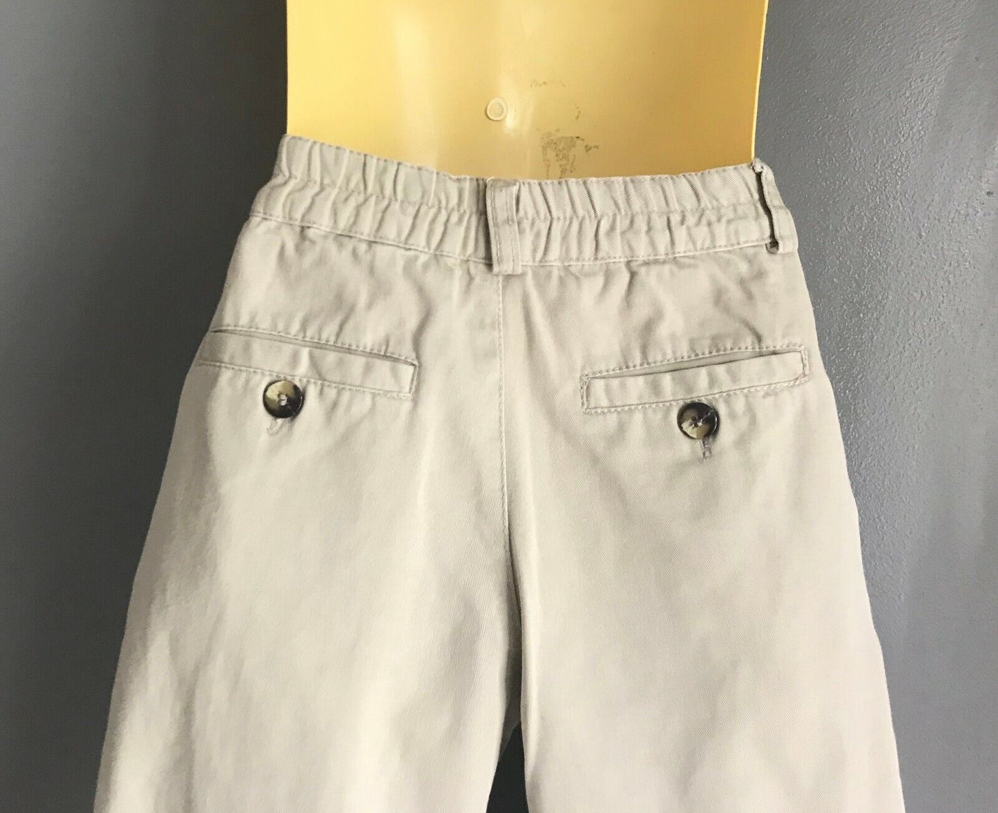 Boys FRENCH STAR Chino Pants Beige Trousers Jeans Size 3 Smart Casual