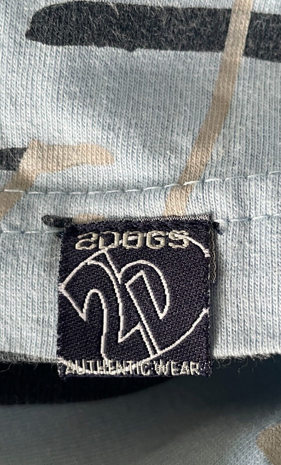 Boys Tank Top Blue Navy White Beige Skate Print Sleeveless Size 12 Beach Casual