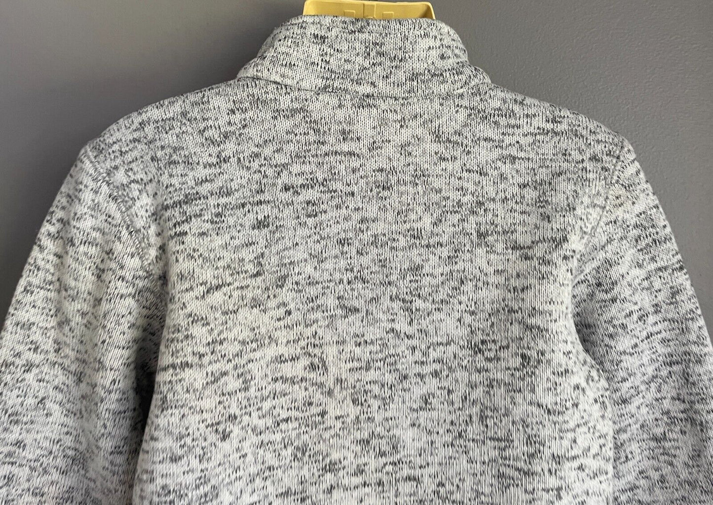 COTTON ON KIDS 1/4 Zip Sweater Long Sleeve Top Grey Marl High Neck Boys Size 3