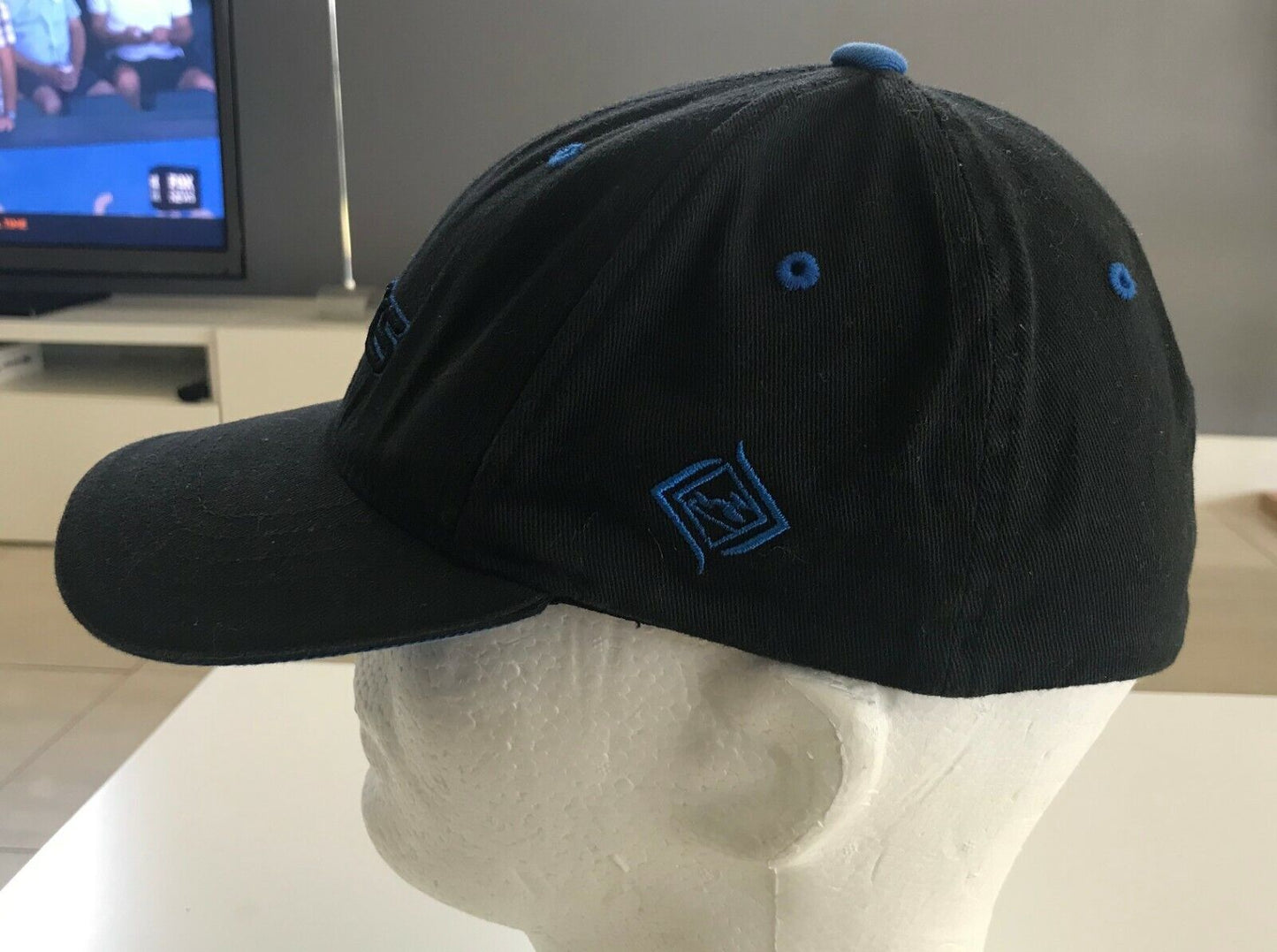 JACKS SURFBOARDS Cap Boys Black & Blue Trim Snap Back Hat Baseball Truckers