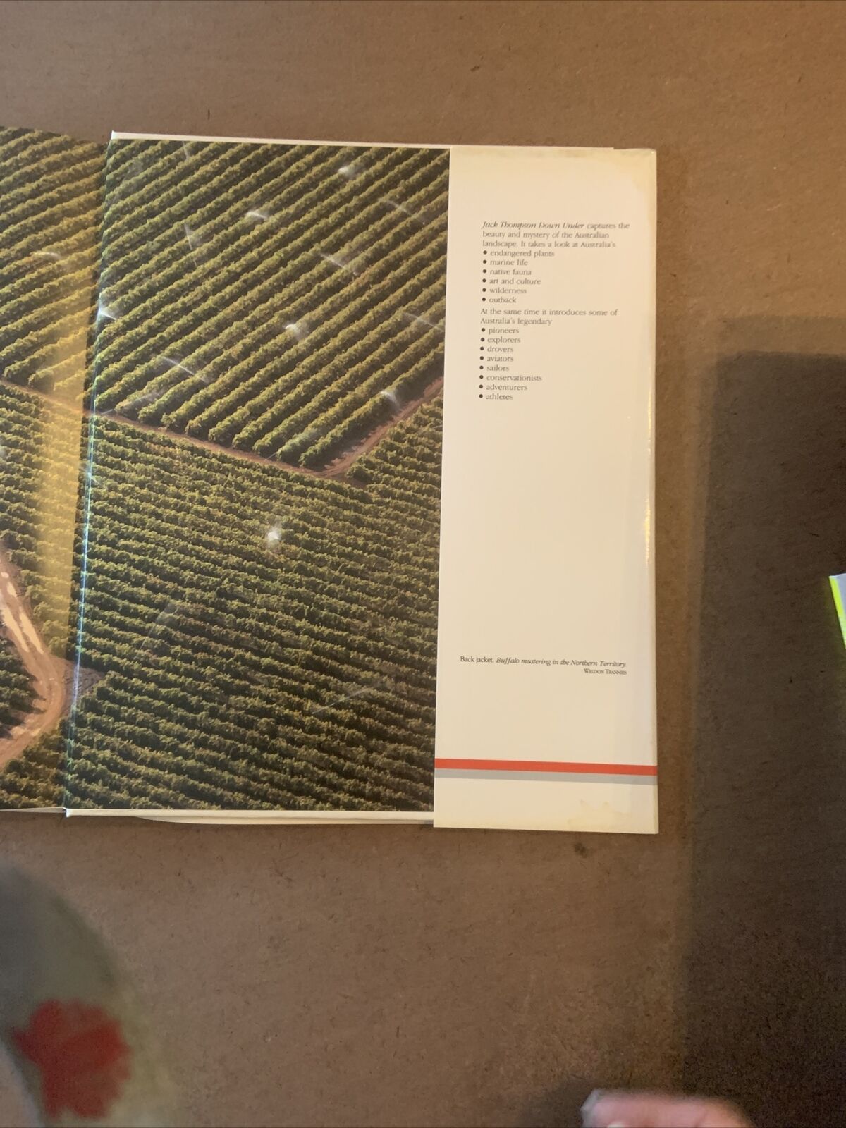 Jack Thompson DOWN UNDER Anne Matthews Coffee Table Book Large HC DJ