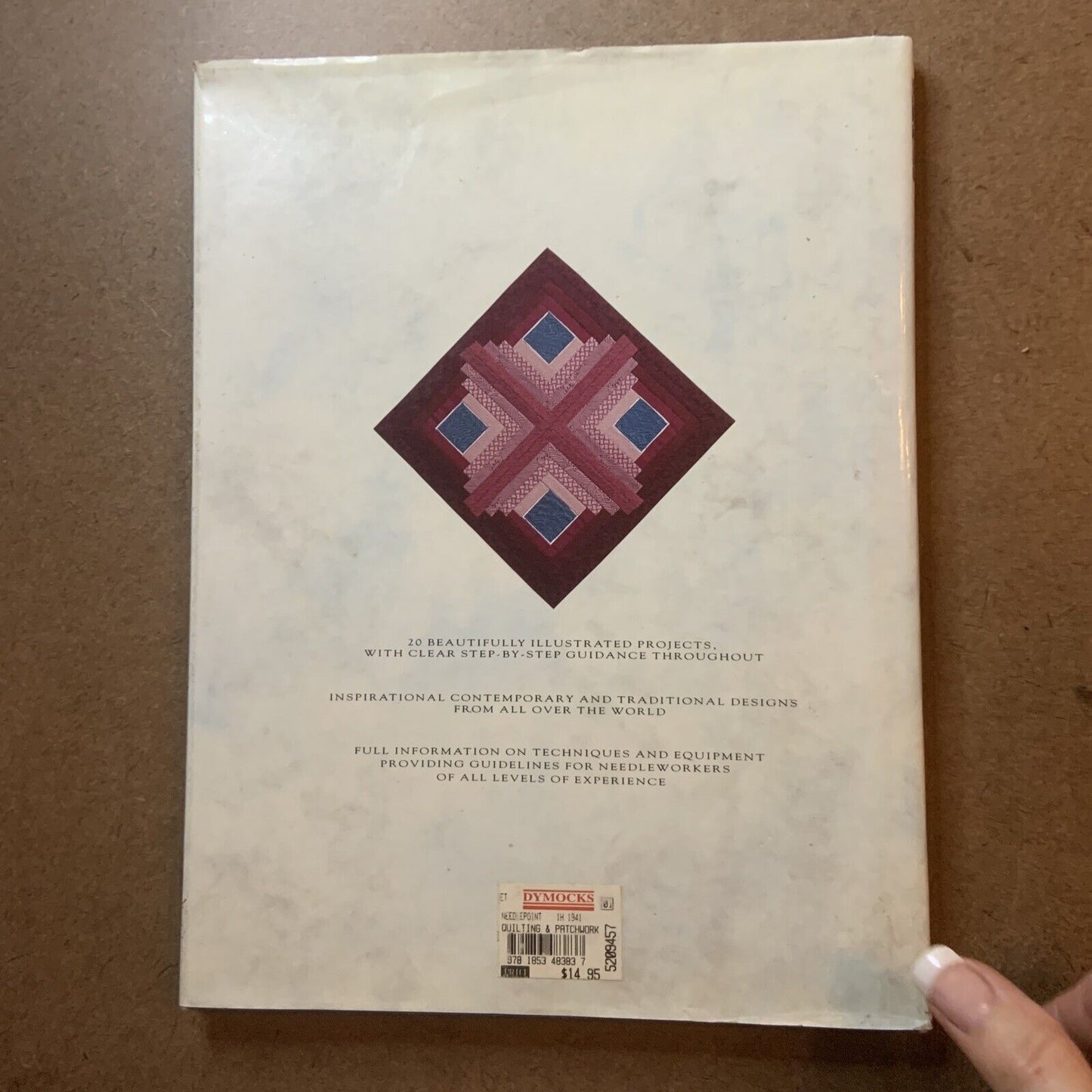 The Quilting & Patchwork Project Book Katherine Guerrier 20 Projects 1992 HC DJ