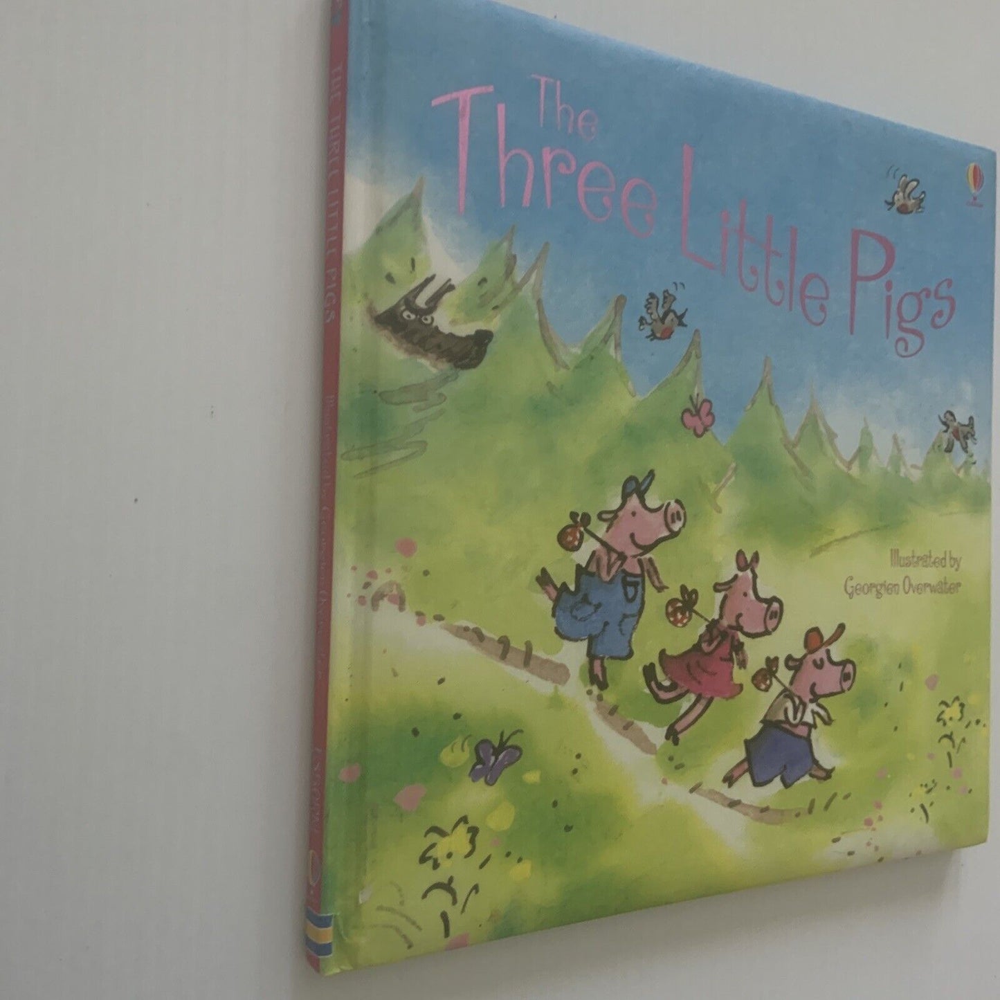 The Three Little Pigs Usborne Picture Storybook S Davidson G Overwater 2008 HC
