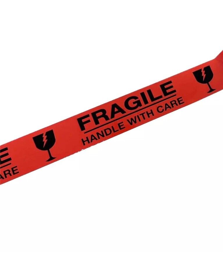36 Rolls FRAGILE Packing Tape Sticky Packaging 75 Mt x 48mm 45 Micron NEW Sealed