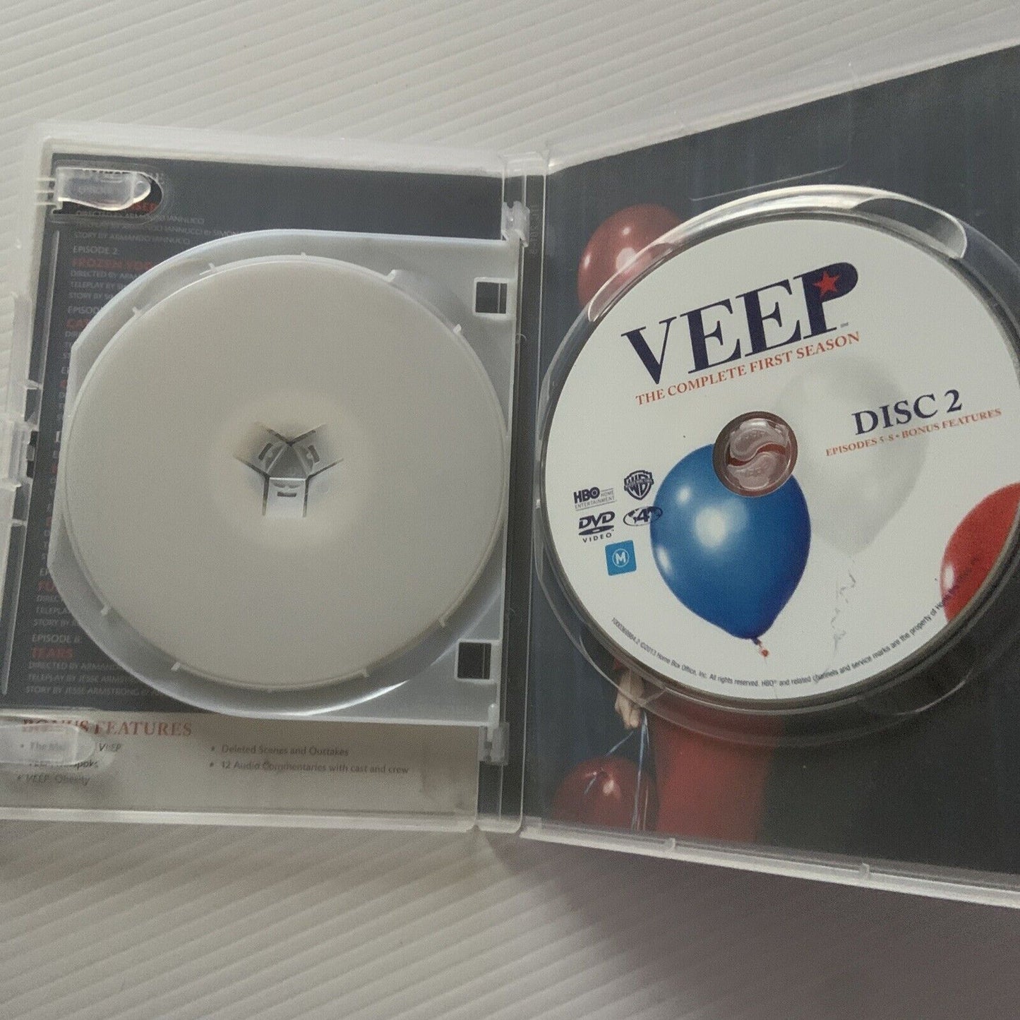 DVD VEEP The Complete First Season 1 R4 Julia Louis Dreyfus Anna Chlumsky Comedy