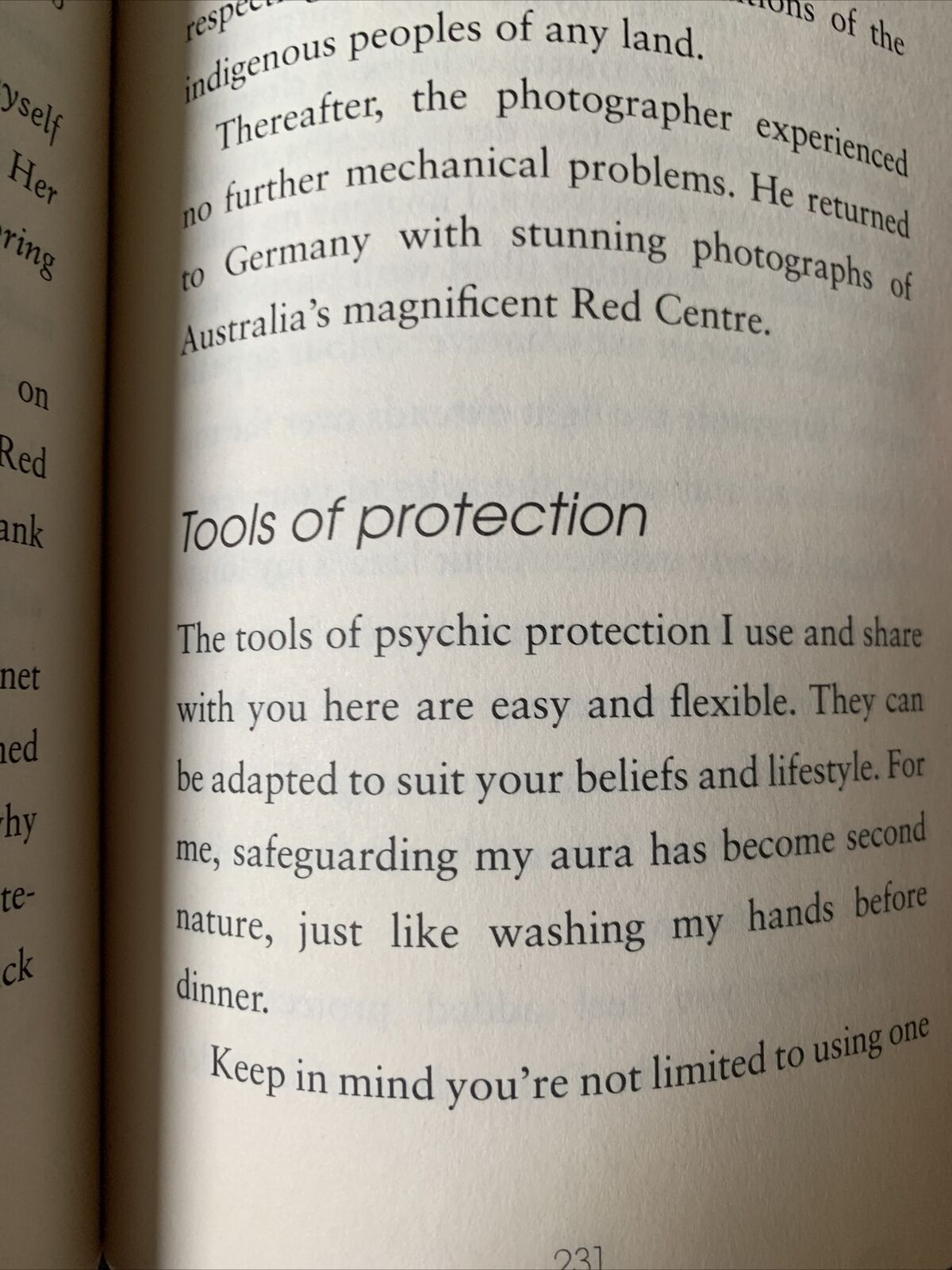 PB Book Signed Copy SENSING PSYCHIC by Mitchell Coombes 2016 " To Ashleigh "