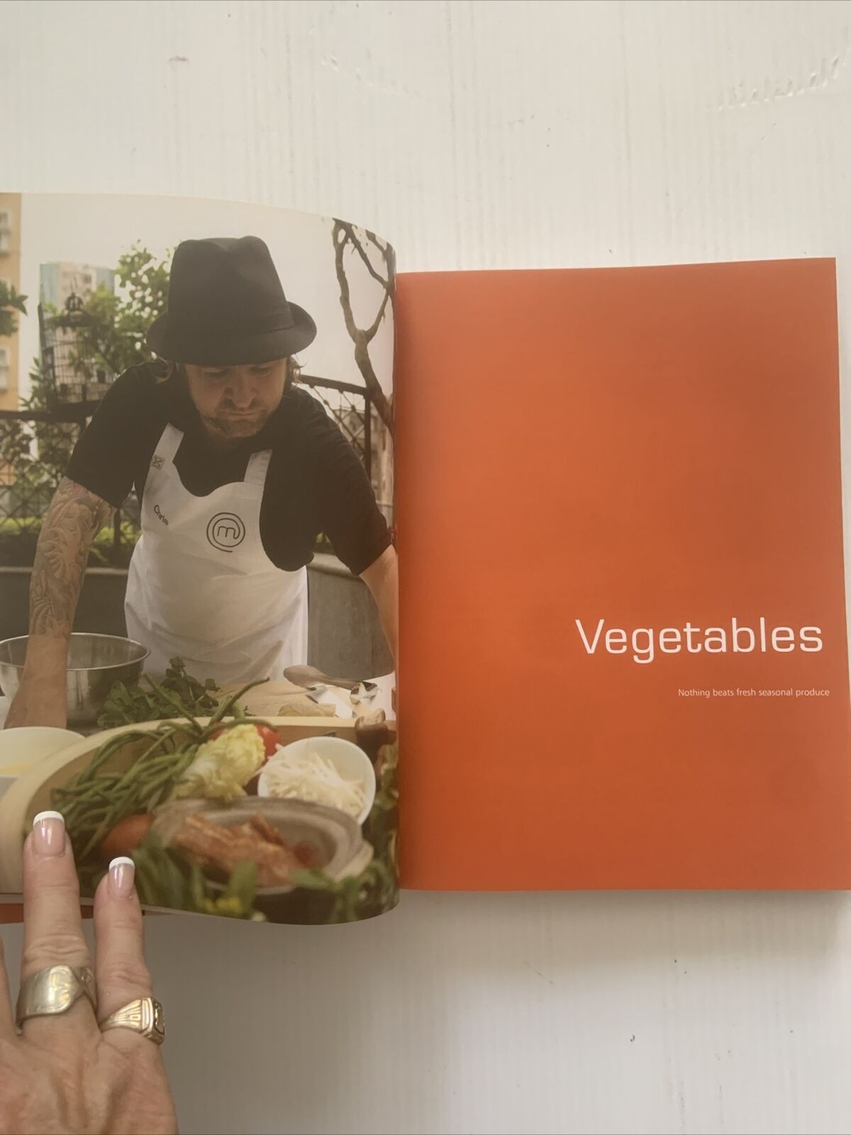 MASTERCHEF Australia THE COOKBOOK Volume One SIGNED Marion Contestant Journey