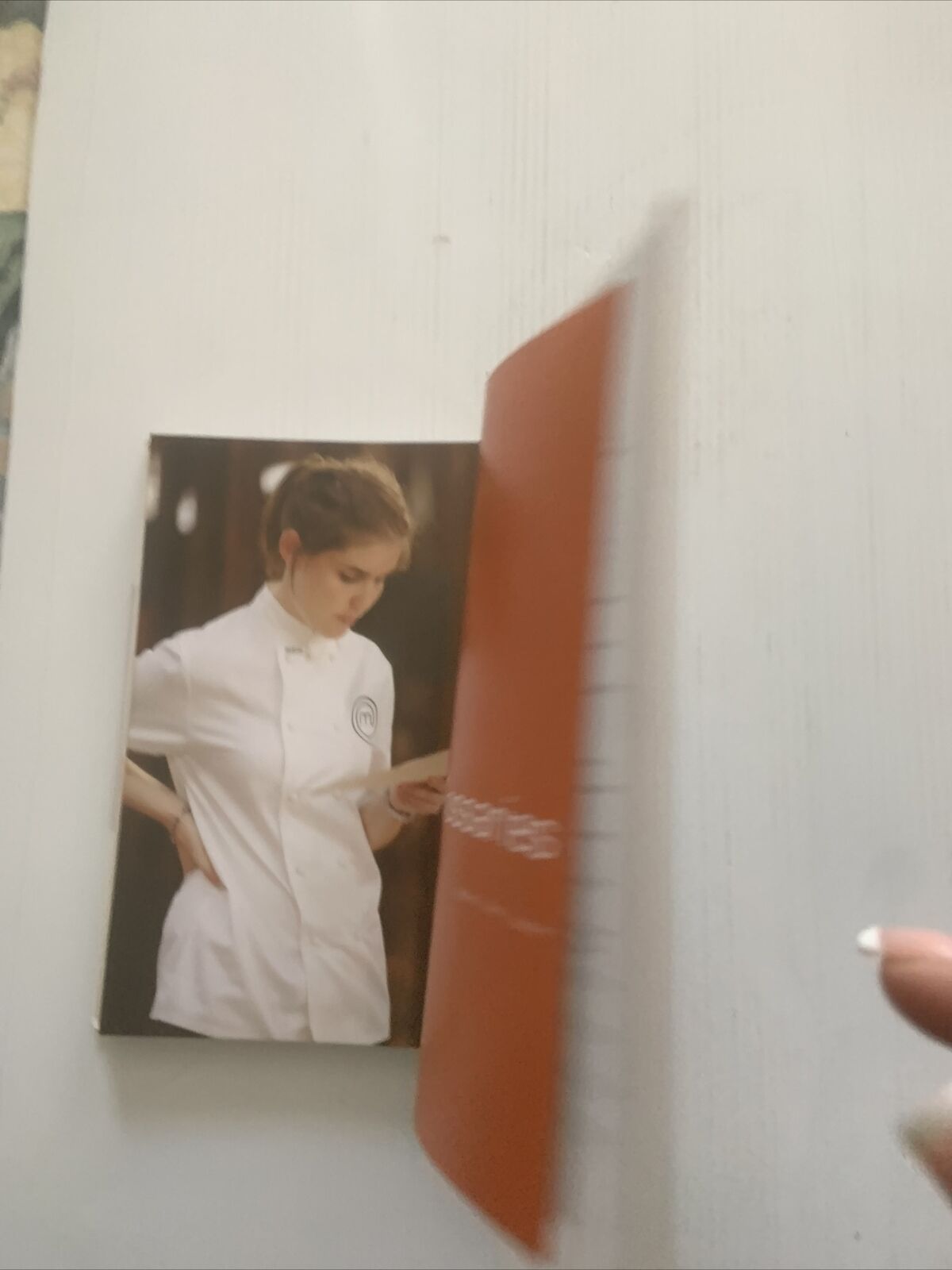 MASTERCHEF Australia THE COOKBOOK Volume One SIGNED Marion Contestant Journey