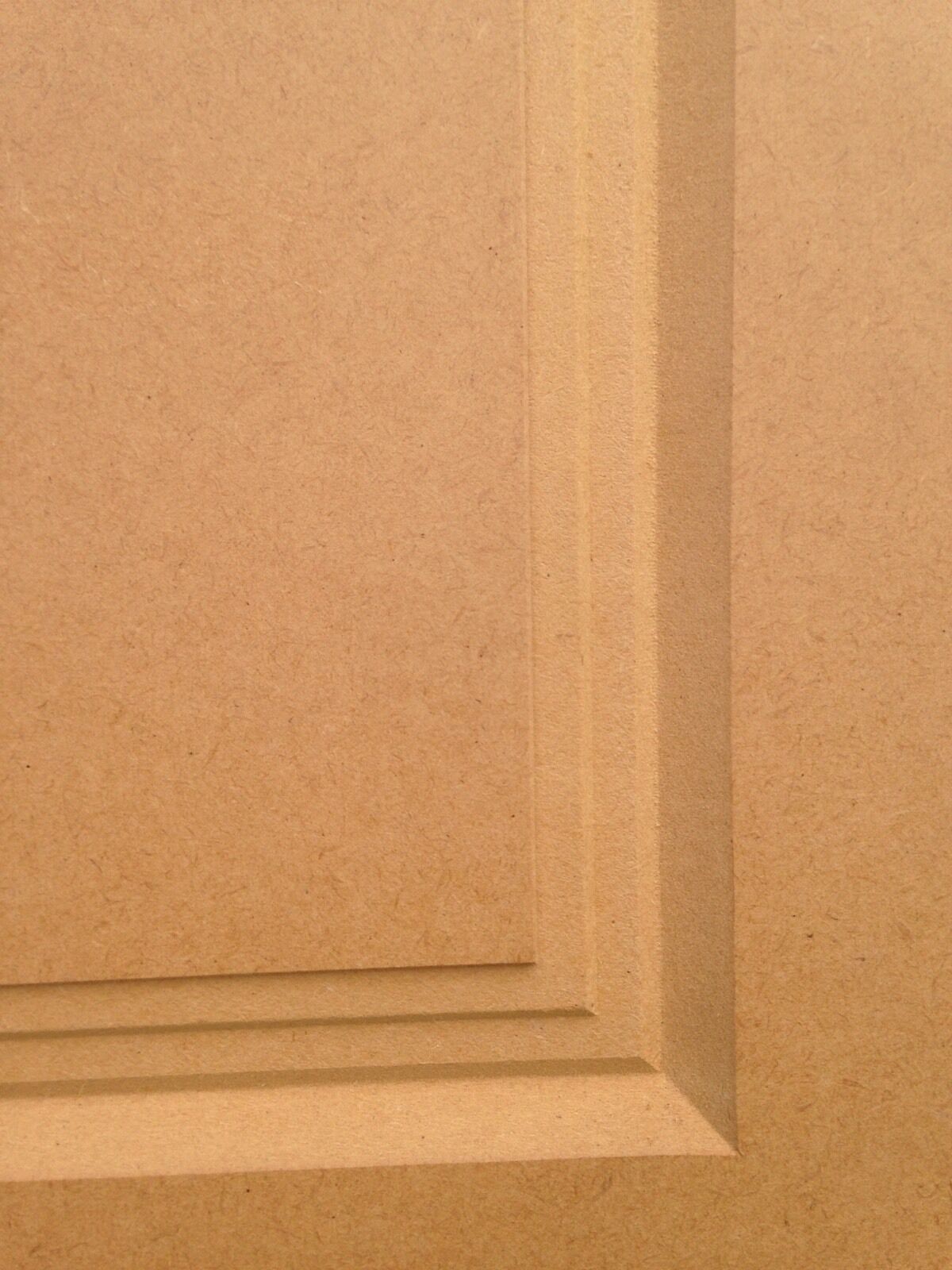 House Door 205 x 80cm Raw MDF internal Room Nice Design Ready to Paint NEW
