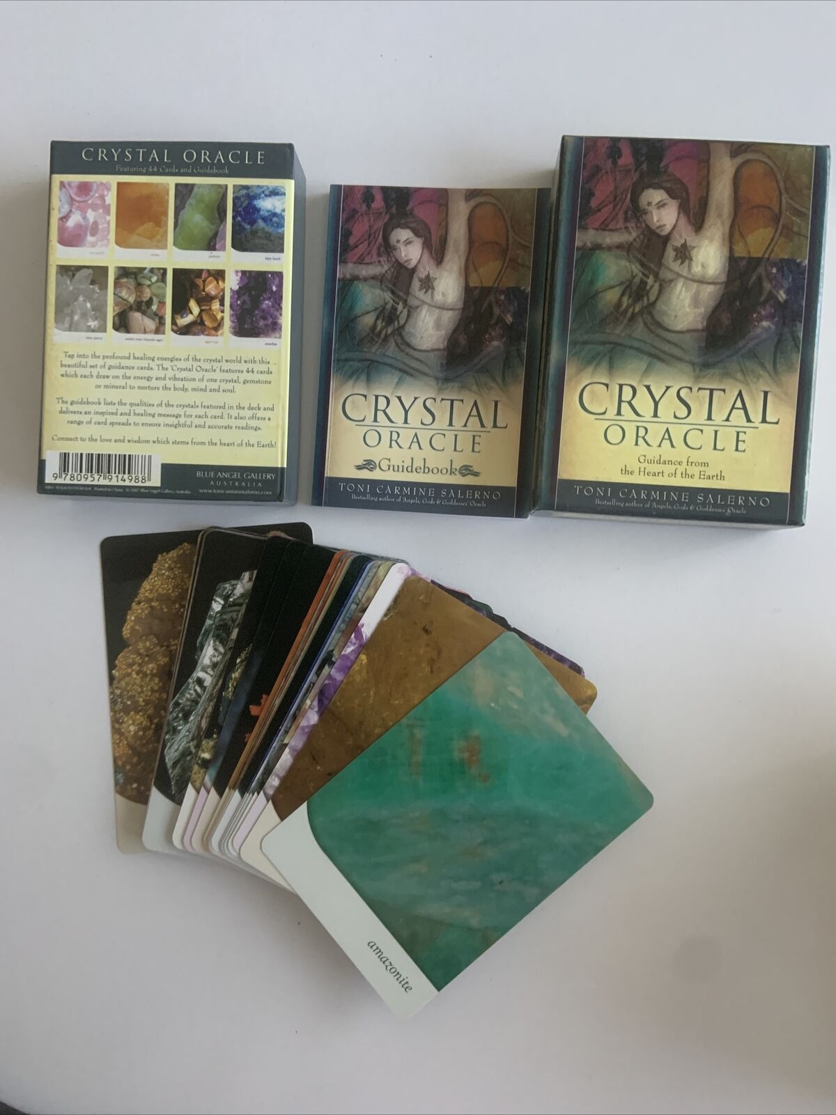 ORACLE CARDS CRYSTAL ORACLE by Toni Carmine Salerno Unsealed Box 2004 NEW
