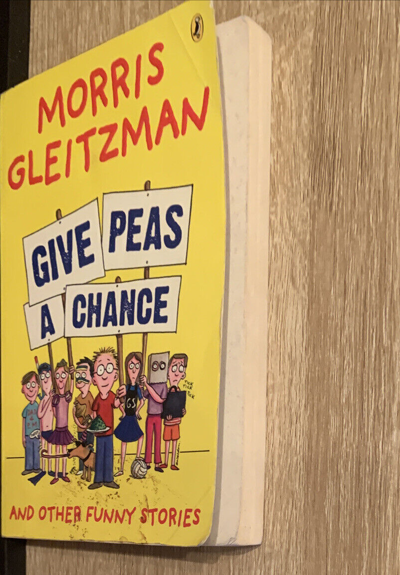 PB Give Peas A Chance & Other Funny Stories by Morris Gleitzman Tweens Book
