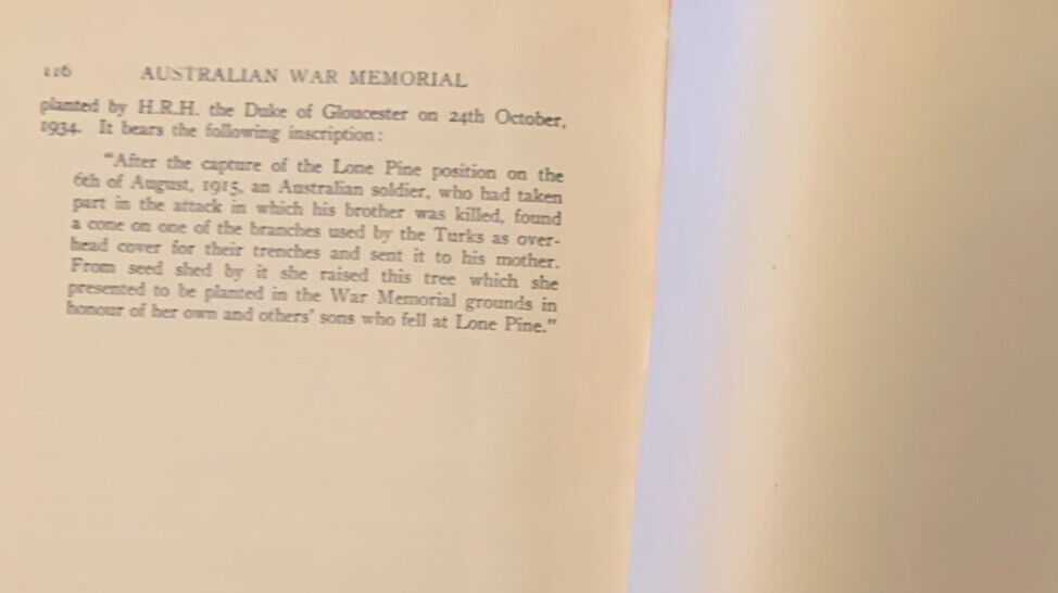 1950 AUSTRALIAN WAR MEMORIAL Canberra Handbook & Guide Book HC + Map