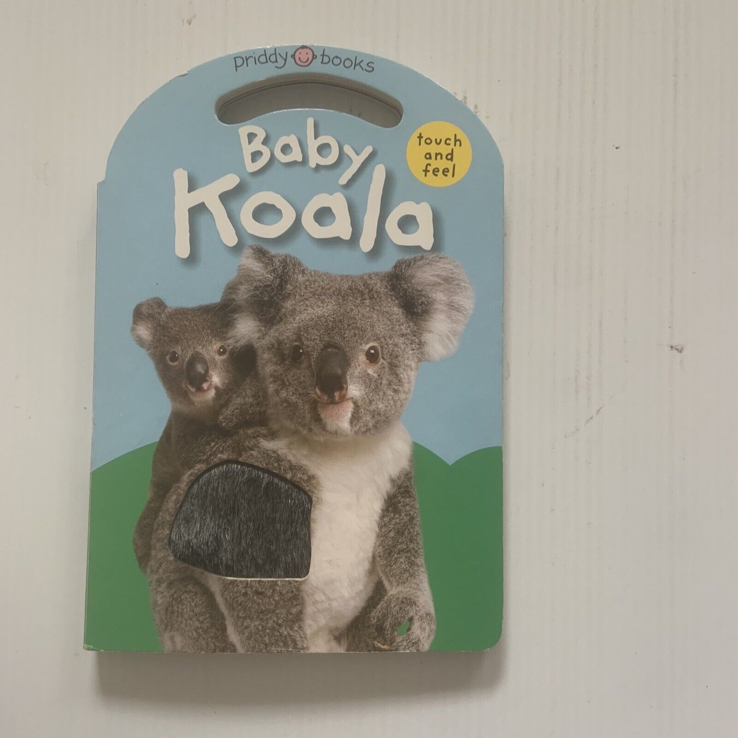 BAY KOALA Baby Touch & Feel by Roger Priddy Interactive 3D Baby Hard Card Book