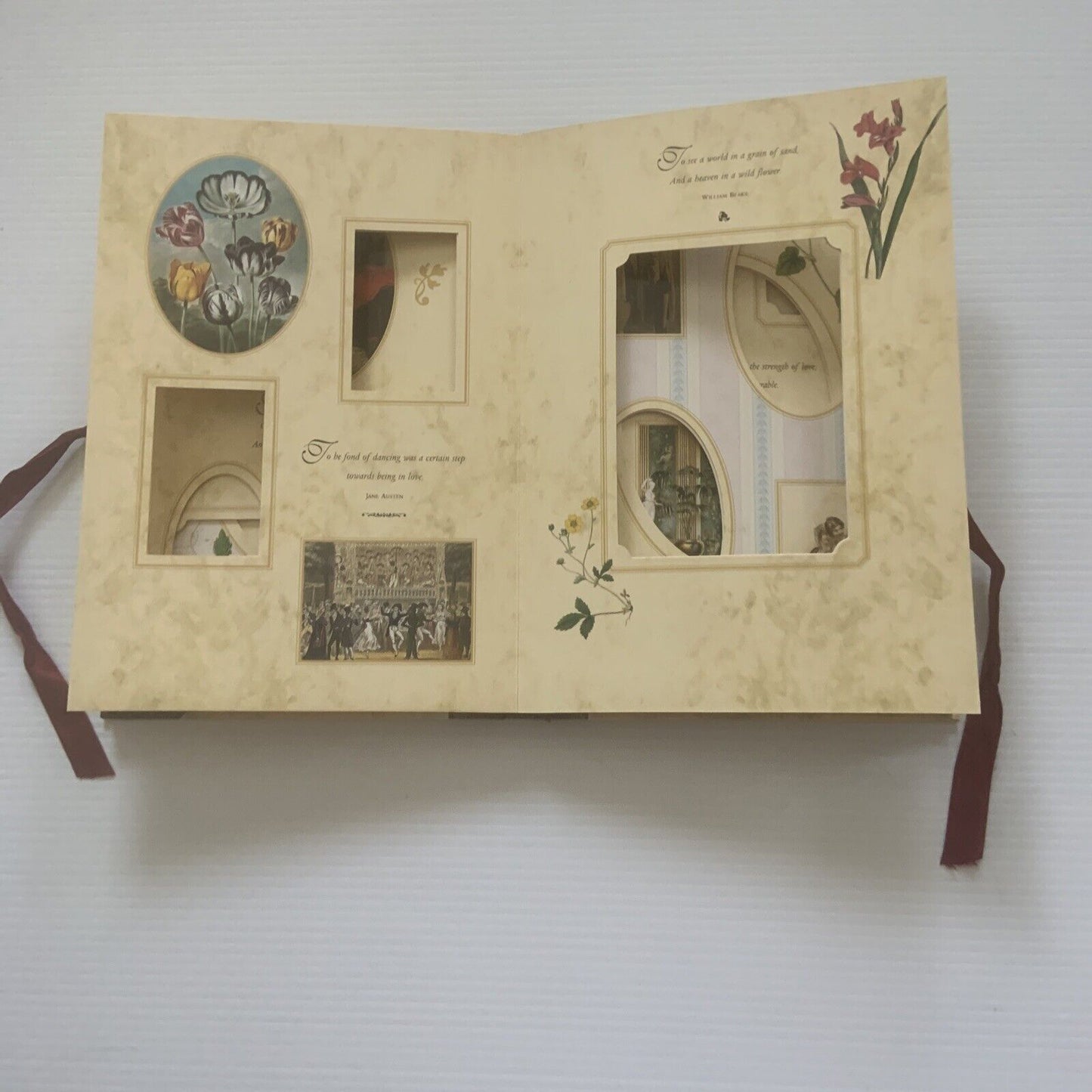Large THE ROMANTIC Photograph Album Features “The Kiss” 1997 NEW Carlton Books