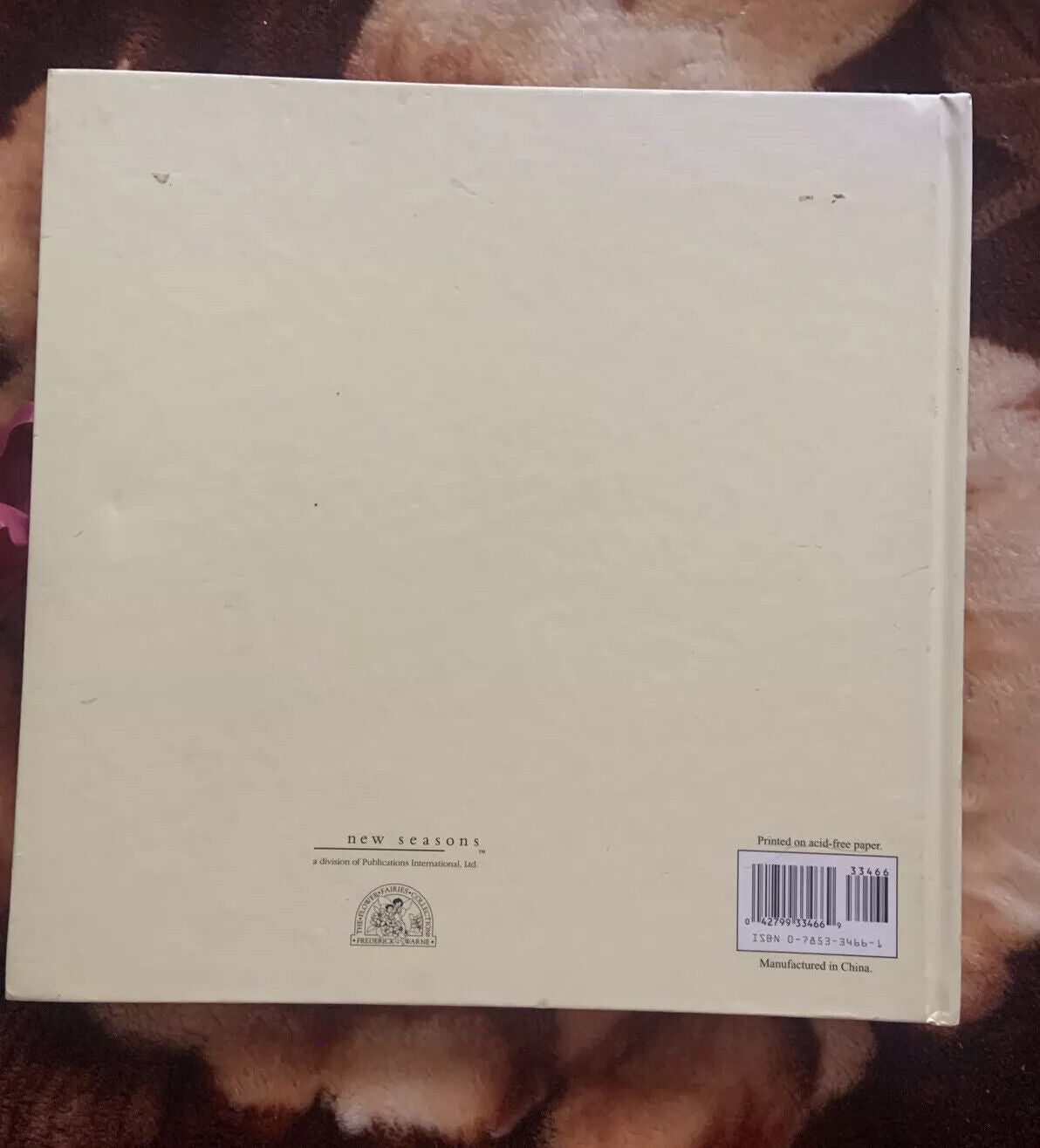 Photo Album Flower Fairies Moments & Memories 1999 Cicely Mary Barker Ribbon HC