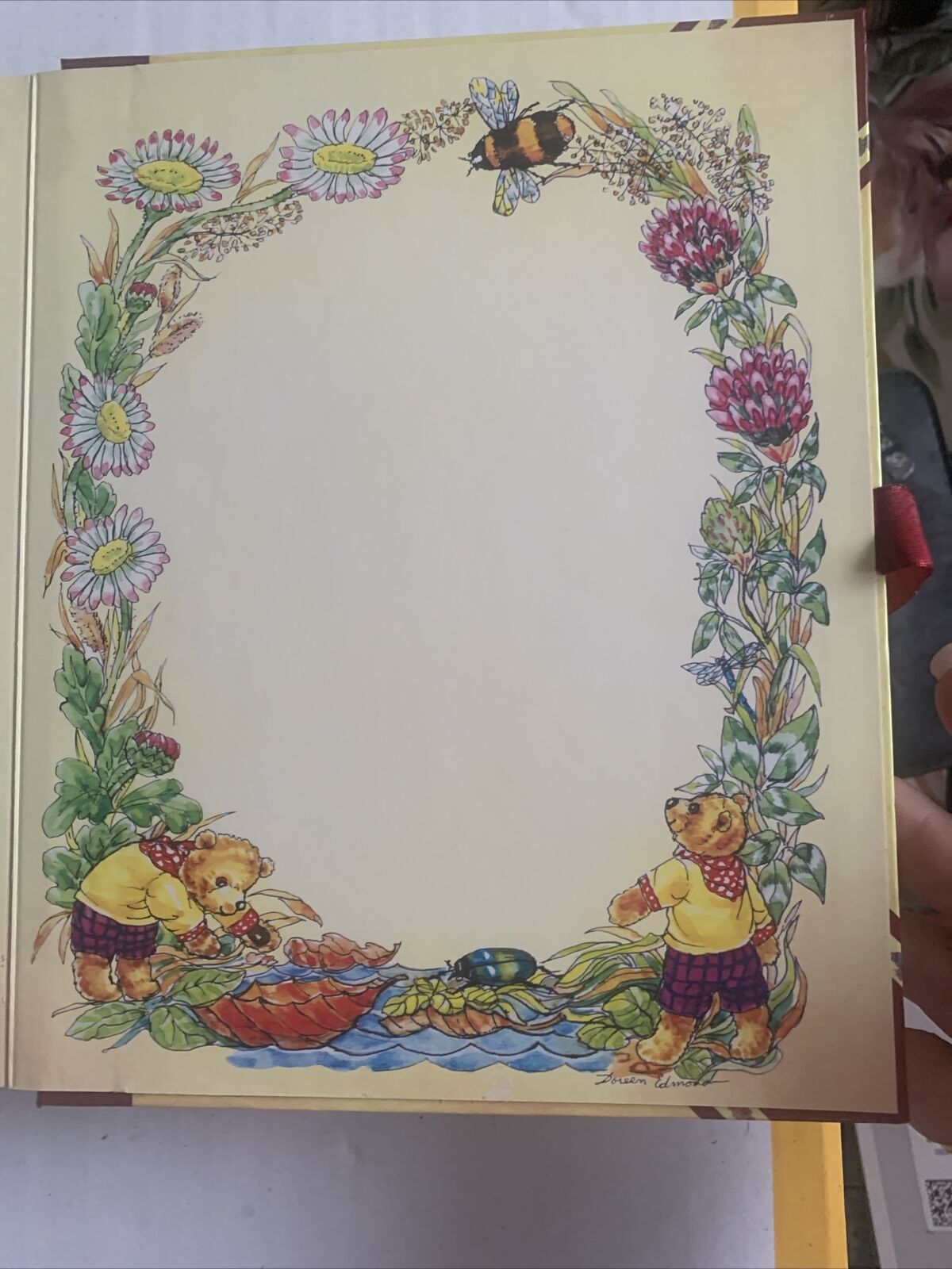 Photograph Album TEDDY BEARS TREASURY Family History Unused Board Book 1997
