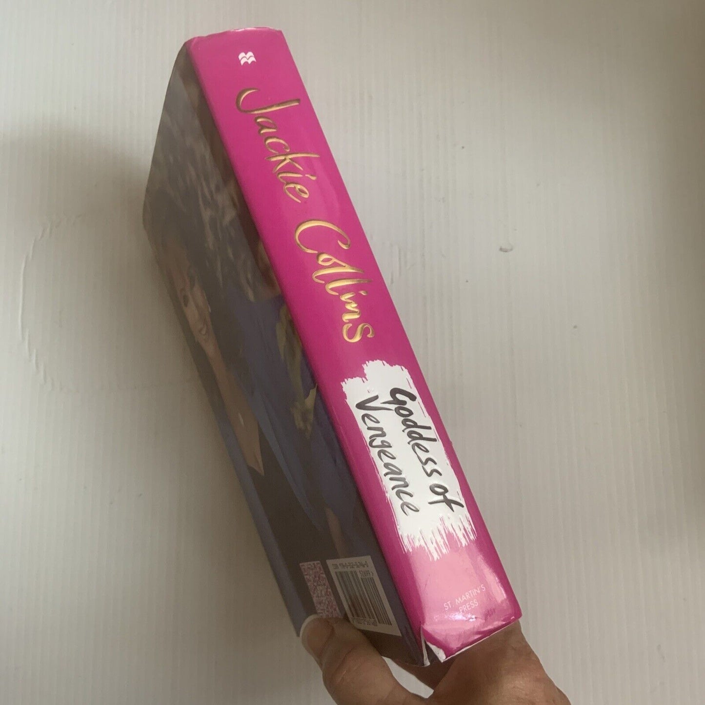 HC Book GODDESS OF VENGEANCE by Jackie Collins 2011 Sexy Novel Lucky Is Back