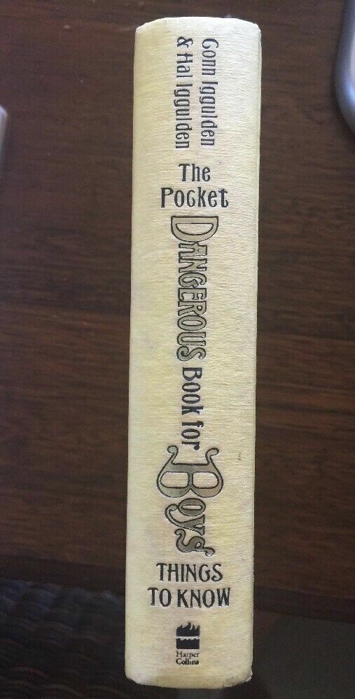 Vintage HC Book THE POCKET DANGEROUS BOOK FOR BOYS By Con & Hal Iggulden 2007
