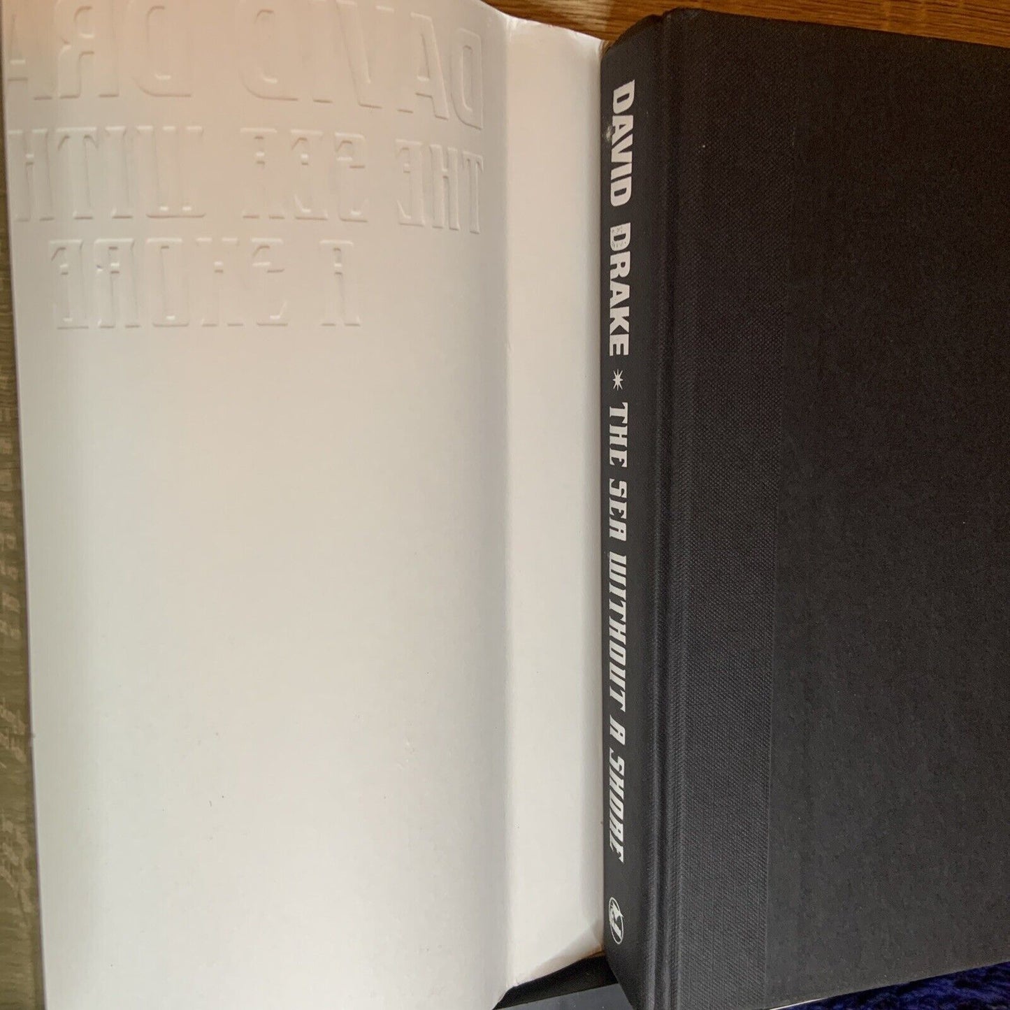 HC Book The Sea Without a Shore by Barrister David Drake Large DJ