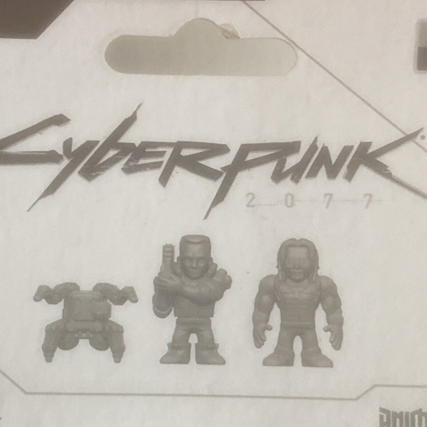 Cyberpunk 2077 Monos Mini Figures V Johnny Silverhand & Spider Bot Keanu Reeves