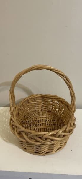 Unique Oval 42cm Carry Basket Flower Foraging Gift Hamper Market Decor AE352