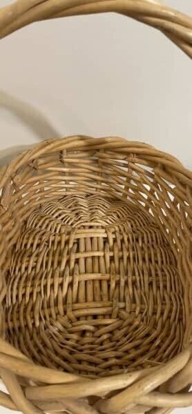 Unique Oval 42cm Carry Basket Flower Foraging Gift Hamper Market Decor AE352