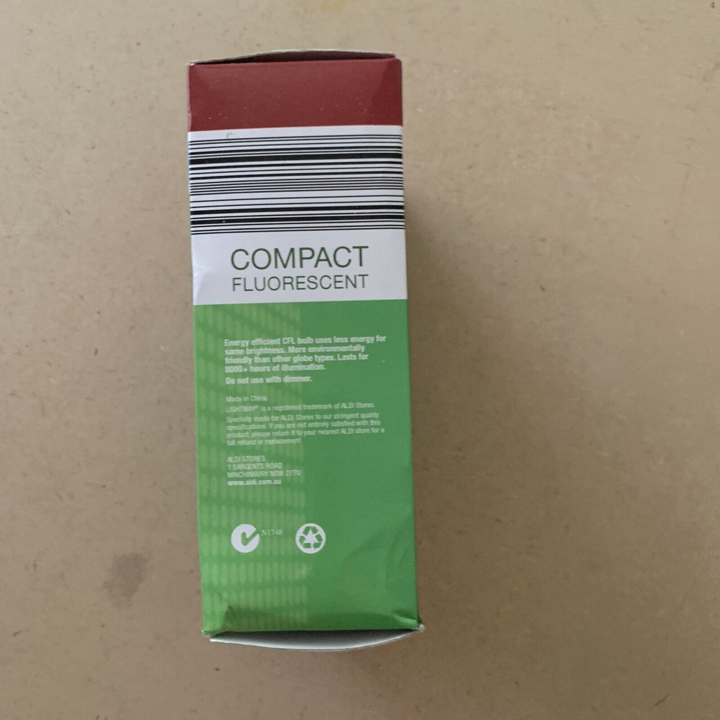 LIGHTWAY 20W E27 2 Pack Compact Fluorescent Globe Bulb 1250 5000K Screw In